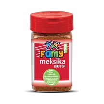 Famy Meksika Acısı Çeşni Baharat 100 Gr Aromatik Acı 8'li Paket