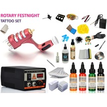 Xl-799 Rotary Festnıght Dövme Makinası Seti Profesyonel