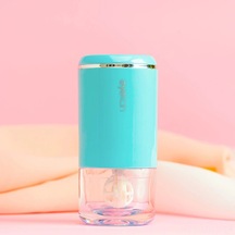 Monyee Otomatik Ultrasonik Lens Temizleyici - Göz Lensleri, Gözlük Ve Mücevherler İçin Sağlıklı Temizlik Kutusu Mavi