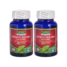Vitapol Ginkgo Biloba Lecithine "Gluten Free" 100 Softgels 2 Adet