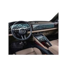 Porsche Macan İle Uyumlu Dijital Gösterge, Navigasyon Ve Vites Etrafı 9h Nano Ekran Koruyucu