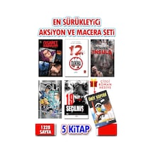 En Sürükleyici Aksiyon Ve Macera Romanları Seti 6 Kitap