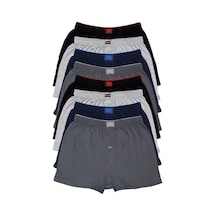 Tutku 8'li Erkek Penye Havlu Bel Boxer Çok Renkli Tutku 8'li Erkek Penye Havlu Bel Boxer Çok Renkli