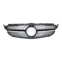 Autogp Mercedes W205 Diamond Ön Panjur Izgara Siyah Kameralı 2015 / 2018