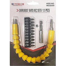 Bay-tec Mu-2230 Akrobat Bits Uç Seti 12 Parça