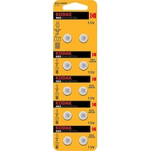 Kodak Max Alkaline Ag4Lr626 Düğme Pil 10'Lu