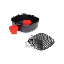 Hd9952/00 Airfryer Xxl Pişirme + Hd9951/00 Airfryer Xxl Izgara Us Antrasit