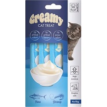 M-pets Ton Balıklı Ve Karidesli Krema Kedi Ödül Maması 4x15 Gr 244-30032.01