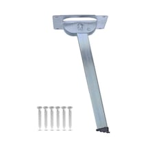 Badem10 Sofra Ayağı Metal Çinko Katlanır Yer Sofrası Sini Altı 25 Cm 6395751