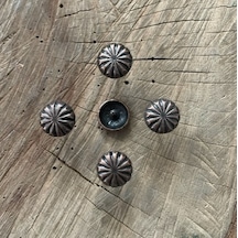 Çiçek Kabara Raptiye Koltuk Kapı Çivisi Antik Bronz Renk 16mm 20adet