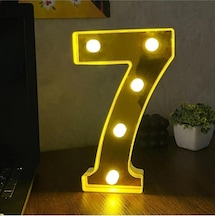 Büyük Boy Led Işıklı 3d Rakam Sayı Doğum Günü Kutlama Organizasyon Işıklı Sayı-370 Yeşil