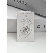 Piercing Kıkırdak Küpe Metal Günlük Şıklık Zarif Hediye Model Cbe4b1 Çok Renkli