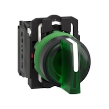 Schneider Electric XB5AK133M5 Yeşil Işıklı Mandal Buton Ø22 3 Konumlu Sabit 1na+