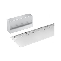 1 Adet 40X20X10 Güçlü Neodyum Mıknatıs Magnet N11.1635