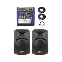 Lastvoice Bronz Paket-1 Profesyonel Ses Sistemi Mikser Hoparlör E