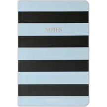 Çizgili Puantiyeli Twins 2 Defter Takım