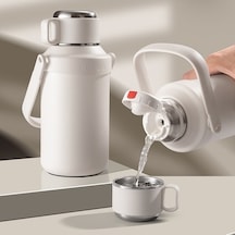 Rogfer 316 Paslanmaz Çelik Doğa Sporları Çay Filtreli Büyük Kapasiteli Termos Bardak, Renk: 1000ml Beyaz Beyaz Rogfer 316 Paslanmaz Çelik Doğa Sporları Çay Filtreli Büyük Kapasiteli Termos Bardak, Renk: 1000ml Beyaz Beyaz