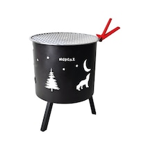 Nurgaz Izgaralı Orman & Bahçe Şöminesi Hayvan Figürlü – Büyük Boy NG OSI