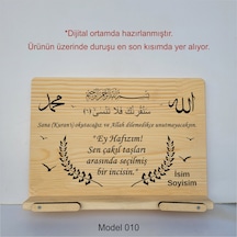 Münzevi Masaüstü Ahşap Rahle/tablet/kitap Tutucu-model010