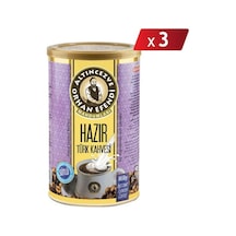 Altıncezve Orhan Efendi Sütlü Hazır Türk Kahvesi Teneke 3 x 250 G