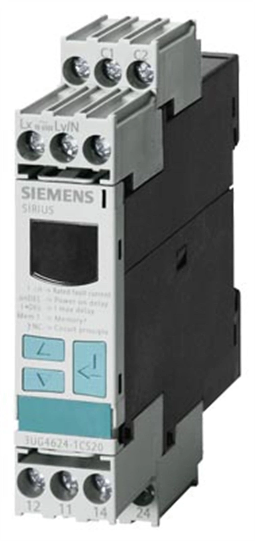 Siemens 3ug4624-1cs20 , 2no/2nc, Akım, Besleme Gerilimi: 90 690 V Ac Kaçak Akım Kontrol Rölesi