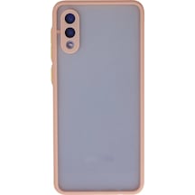 Samsung Uyumlu Galaxy A02 Kılıf Montreal Silikon Kapak Pembe\