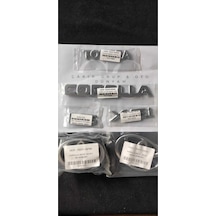 Corolla 1.6 Xei Bagaj Yazısı Ön Ve Arka Arma Tam Set 1992 - 1997 Modeller Arası Uyumludur