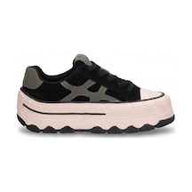 Guja 26blg366 Kadın Hakiki Deri Klasik Sneaker Siyah
