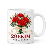 Bezos Cumhuriyet Neşesi Tasarımlı Porselen Kupa - Model 734 Nxrlvng