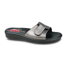 Ceyo 9200-12 Topuk Jelli Kadın Terlik Platin 36-40 001
