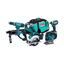 Makita DLX6068PT Li-ion Akülü Makina Seti