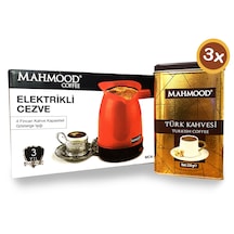Mahmood Türk Kahvesi Teneke 220 Gr 3 Adet - Mahmood Coffee Elektr