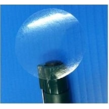 75 MM PVC ŞEFFAF YUVARLAK ETİKET 500 LÜ SARIM