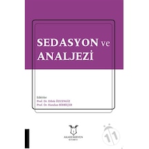 Sedasyon Ve Analjezi-Dilek Özcengiz