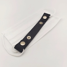 Lost Slope Hakiki Deri Maske Aparatı Siyah