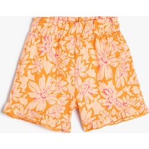 Koton Shorts Turuncu Desenli 4smg40027aw Turuncu