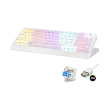 Mekanik Klye 104 Tuş Blue Switch Rgb - Beyaz G500xw