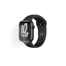 iOS Uyumlu Watch Nike Series 7 45mm Ön Darbe Emici Ekran Koruyucu Nano Cam (4 Adet)