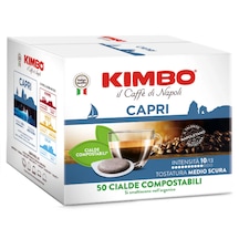 Cialde Capri Yassı Pod Uyumlu Kapsül Kahve 50 Li Kutuda