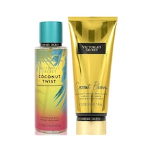 Victoria's Secret Coconut Passion & Coconut Twist El Ve Vücut Kremi Ve Spreyi 2'li Set