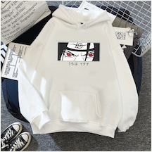 Uchiha İtachi Sharingan Eyes Kapşonlu Sweatshirt 001