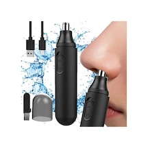 Usb Şarj Edilebilir Burun Saç Düzeltici Burun Saç Düzeltici Kulak Saç Düzeltici Ipx7 Su Geçirmez Çift Bıçaklı Profesyonel Ağrısız Kaş