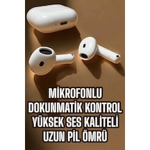 Mey İthalat 4.nesil Kaliteli Tws Android Ve İos Uyumlu Mikrofonlu Kulaklık