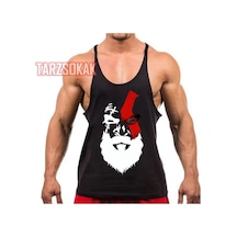 Tarzsokak Gym Tank Top Fitness Sporcu Atleti Gym137 Siyah