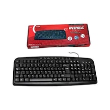 Everest Kb-517u Siyah Usb Kablolu Standart F Klavye