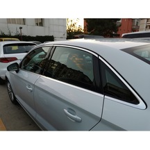 Audi A3 Sedan Krom Cam Çerçevesi 2015-2021 12 Parça