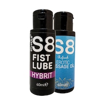 Stımul8 Erkeklere Ve Bayanlara Uygunlubrıkant60 Ml Jel + Fantezimasaj Yağı
