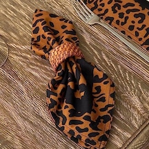 Leopard Desenli 2li Peçete 40x40 Cm -