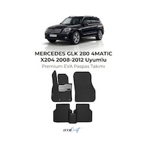 OtoCraft Mercedes Glk 280.4matıc X204 2008-2012 Araca Özel 3d Havuzlu Eva Paspas Tam Set 5 Parça