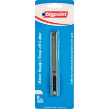 Cep Tipi Maket Bıçağı, Karbon Çeliğinden Kırılıp Yenilenebilir Metal Falçata, 9 Mm